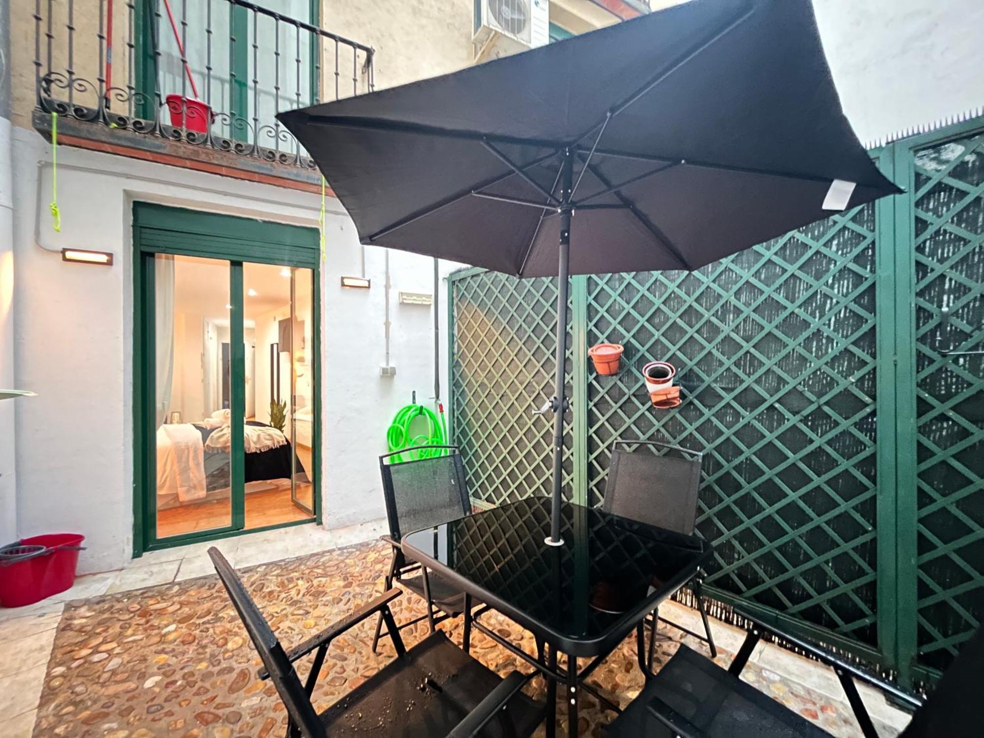 Terraza Santa Isabel Temporal Madri Exterior foto