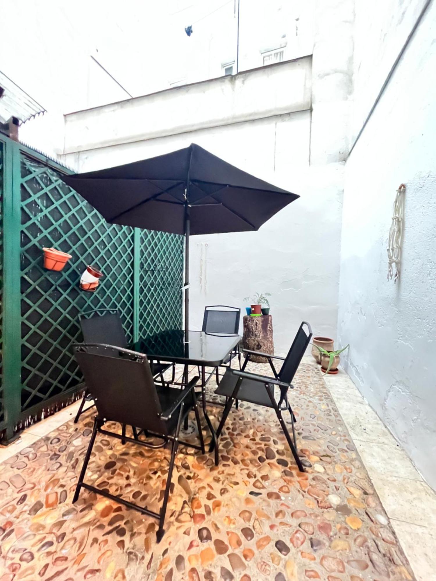 Terraza Santa Isabel Temporal Madri Exterior foto