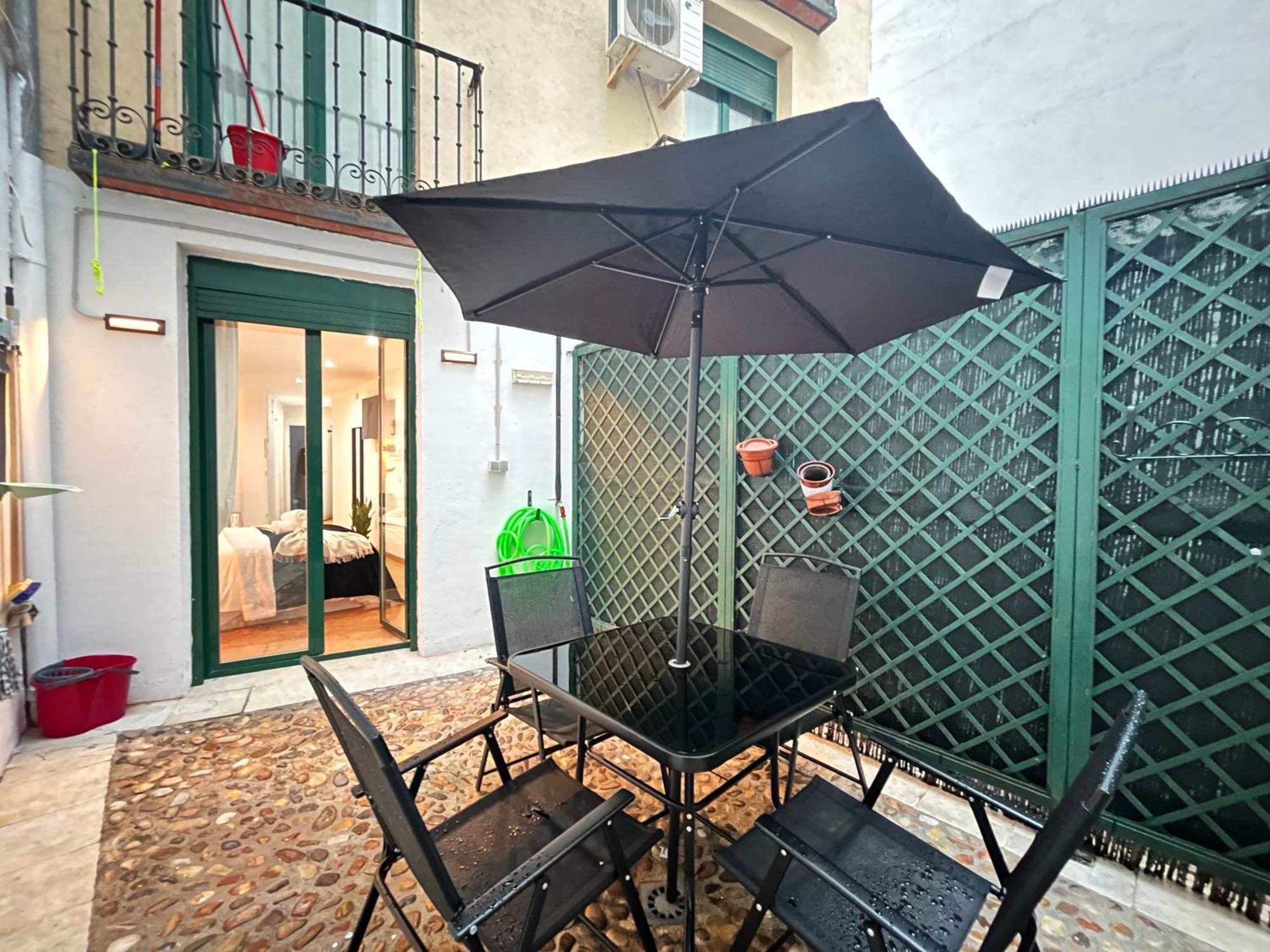 Terraza Santa Isabel Temporal Madri Exterior foto